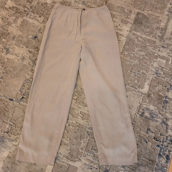Halston 100% silk trousers - Picture 14 of 14